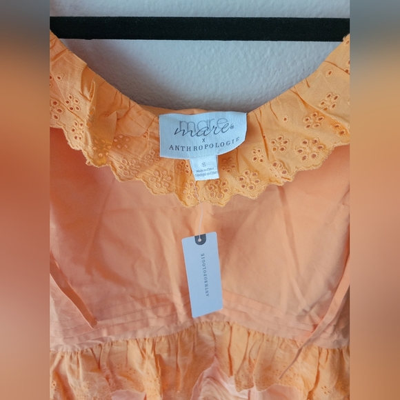 NWT Anthropologie/ Mare Mare Josephine eyelet tank top - Picture 4 of 5